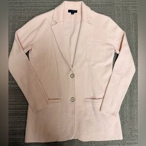J. Crew Women’s Pink Schoolboy Sweater Blazer Sz XXS